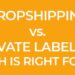 Dropshipping vs. Private Labeling – Which Is Better For You? | Zach Inman
